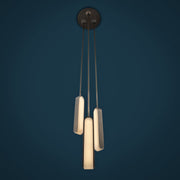 Alabaster Pearl Cent Pendant Light