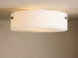 Chayla Alabaster Stone Flushmount 16