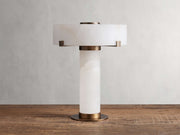 Chayla Alabaster Stone Table Lamp 13'' 19''