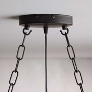 Aubrey Crystal Ball 7 Light Oval Chandelier 52