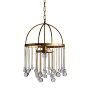 Aubrey Modern Crystal Ball Pendant Lamp