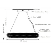Primary Crystal Oval Chandelier