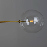 Aero 12-Light Modern Brass Chandelier