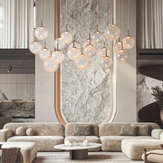 Casen Glass Round Chandelier 20