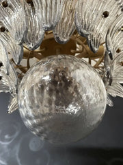 Murano Chandelier – Palmette – 163 glasses – Smoked