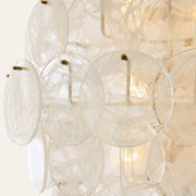 Riviera Glass Disc Chandelier 26