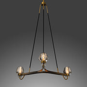 Letitia Crystal Chandelier 3 Light