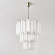 Frosted Glass Tubes Chandelier