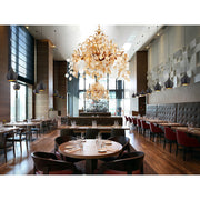 Briony 11 Lights Gold Floral Glass Chandelier 33
