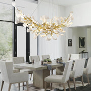 Ginkgo Rectangle Chandelier 55