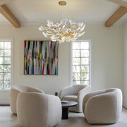 Ginkgo Round Chandelier 32