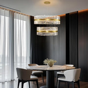 MDEGLYO Modern Crystal Chandelier
