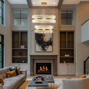 MDEGLYO Modern Crystal Chandelier
