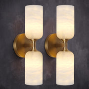 Monty Alabaster Linear Wall Sconce