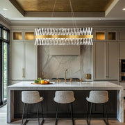 MDEGLYO Modern Crystal Chandelier