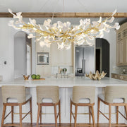 Ginkgo Rectangle Chandelier 55