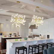 Ginkgo Round Chandelier 23.6''
