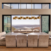 Daphne Metal Linear Chandelier