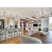 Rocaille Iron & Crystal Chandelier