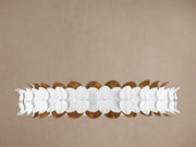 Darla Hand sculpted Leaves Chandelier 39''D