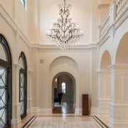 Rocaille Iron & Crystal Chandelier
