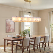 2-Tiers Oval Modern Dining Room Chandelier 53