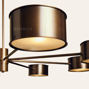 Daphne Metal Round Chandelier