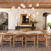 Arica Alabaster Linear Chandelier