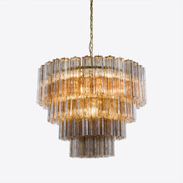 Large Treviso Murano Chandelier 31.5