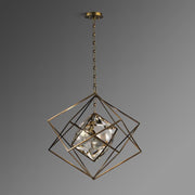 Crystal Diamond Pendant Light