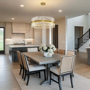 MDEGLYO Modern Crystal Chandelier