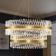MDEGLYO Modern Crystal Chandelier
