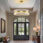 MDEGLYO Modern Crystal Chandelier