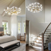 Ginkgo Round Chandelier 32