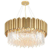 Giovanni Crystal Round Chandelier