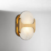 Hopkins Alabaster Sconce 9