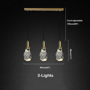 Irregular crystal pendant 6 styles