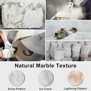 Alabaster Round Chandelier, D24 Inch Natural Spanish Marble Stone Texture Chandeliers