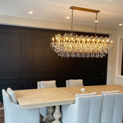 Rocaille Iron & Crystal Chandelier