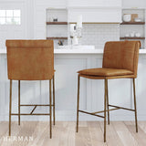 Eugina Leather Stool