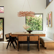 Fiore Colored Oval Chandelier 62