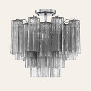Addis Murano Glass Semi-Flush Ceiling Mount 17''W