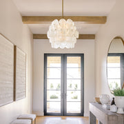 Riviera Glass Disc Chandelier 26