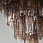 Murano Chandelier – 48 tubes – Smoked