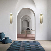 Modern Arcs Chain Tassel Wall Sconce
