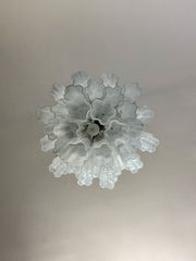 Murano Chandelier – 30 tubes – White Glass Tubes