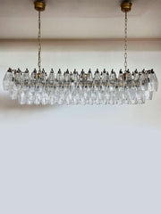 Murano Chandelier – Poliedri – 138 glass