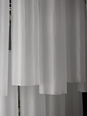 Murano Chandelier – 48 tubes – matte white