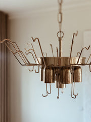 Murano Chandelier – 36 tubes – Matte white