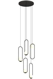 Luminous Modern LED Opal Glass Chandelier